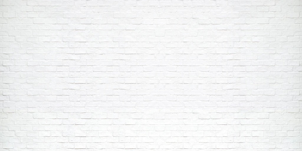 Küchenrückwand - Moderne weiße Backsteinmauer 1