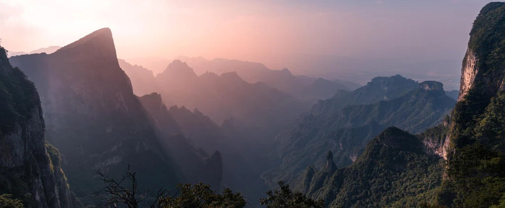 Küchenrückwand - Landschaftsblick - Berg Tianmen