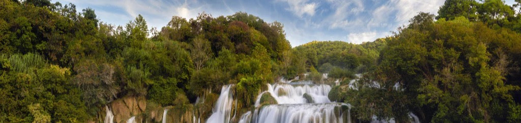 Küchenrückwand - Krka-Nationalpark-Panorama
