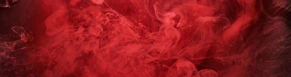 Küchenrückwand - Abstrakter roter Ozean