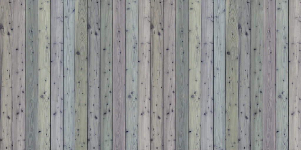 Küchenrückwand - Bunte Holz Wand Textur