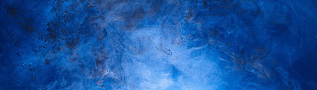 Küchenrückwand - Blauer Rauch