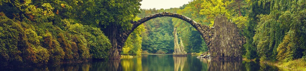 Küchenrückwand - Rakotz bridge in Kromlau