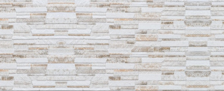 Küchenrückwand - Modernen braunen Steinmauer