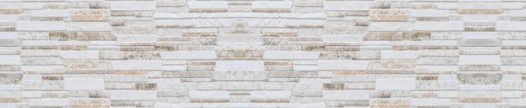 Küchenrückwand - Modernen braunen Steinmauer