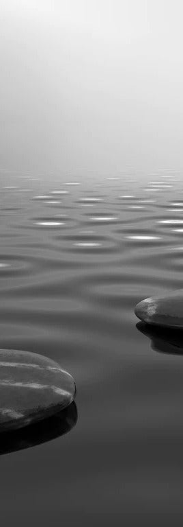 Duschrückwand - Trittstein