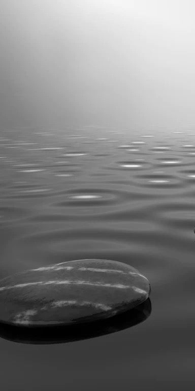 Duschrückwand - Trittstein