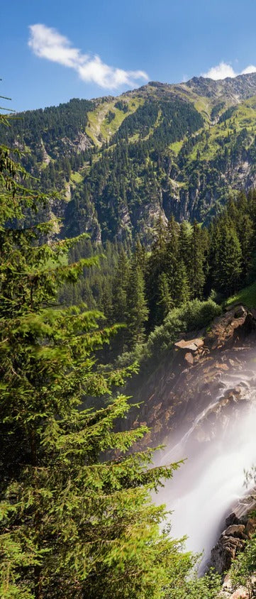 Duschrückwand - Krimmler Wasserfall