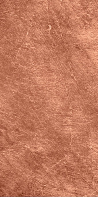 Duschrückwand - gebürstetes belichtetes Kupfer