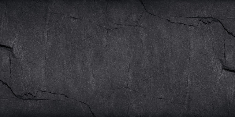 Spritzschutz - Schwarzes Felsgestein