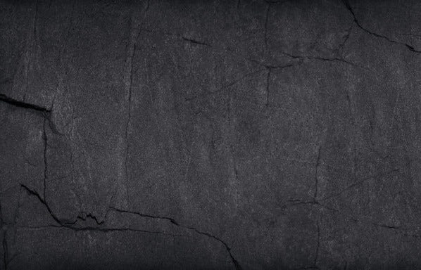 Spritzschutz - Schwarzes Felsgestein