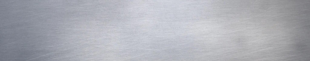 Spritzschutz - Gebürsteter Stahl