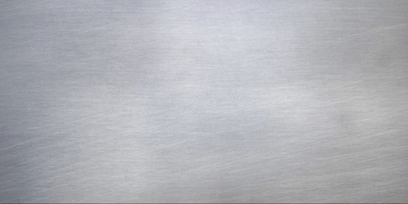 Spritzschutz - Gebürsteter Stahl