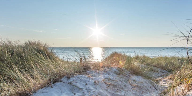 Spritzschutz - Traumstrand an der Ostküste