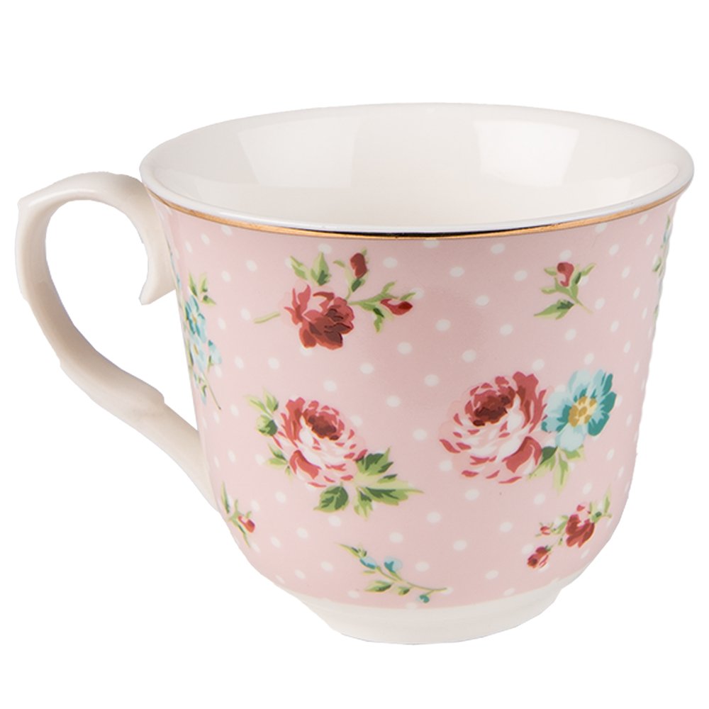 Tasse und Untertasse 12x9x8 / Ø 15x2 cm / 250 ml