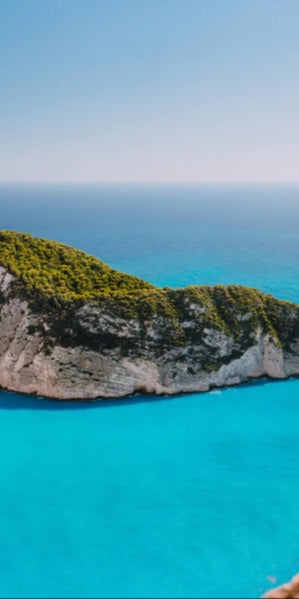 Duschrückwand - Der Strand von Navagio - Griechenland