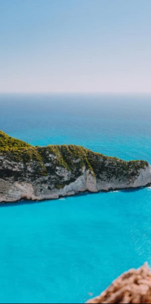 Duschrückwand - Der Strand von Navagio - Griechenland