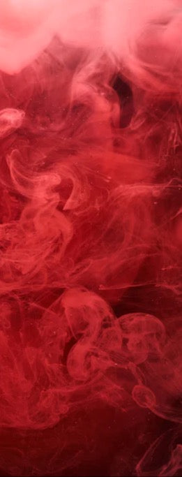 Duschrückwand - Abstrakter roter Ozean