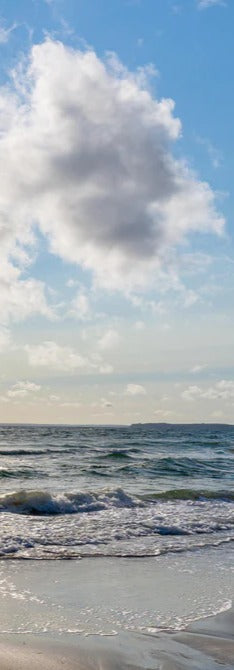 Duschrückwand - Lübecker Bucht an der Ostsee