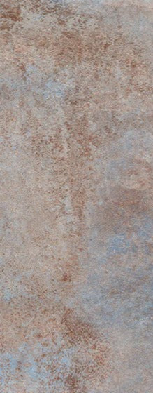 Duschrückwand - Rostige Metallplatte