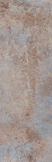 Duschrückwand - Rostige Metallplatte