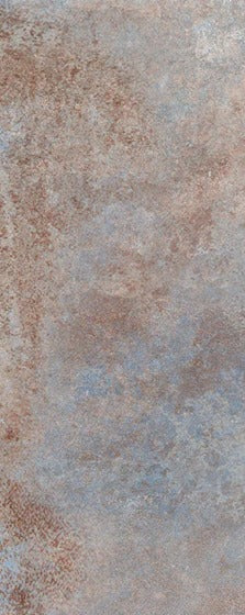 Duschrückwand - Rostige Metallplatte