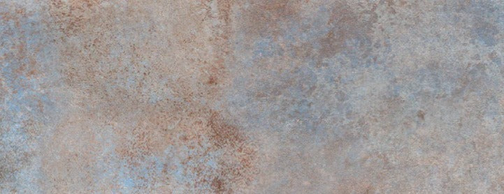 Duschrückwand - Rostige Metallplatte