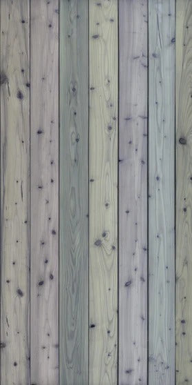 Duschrückwand - Bunte Holz Wand Textur