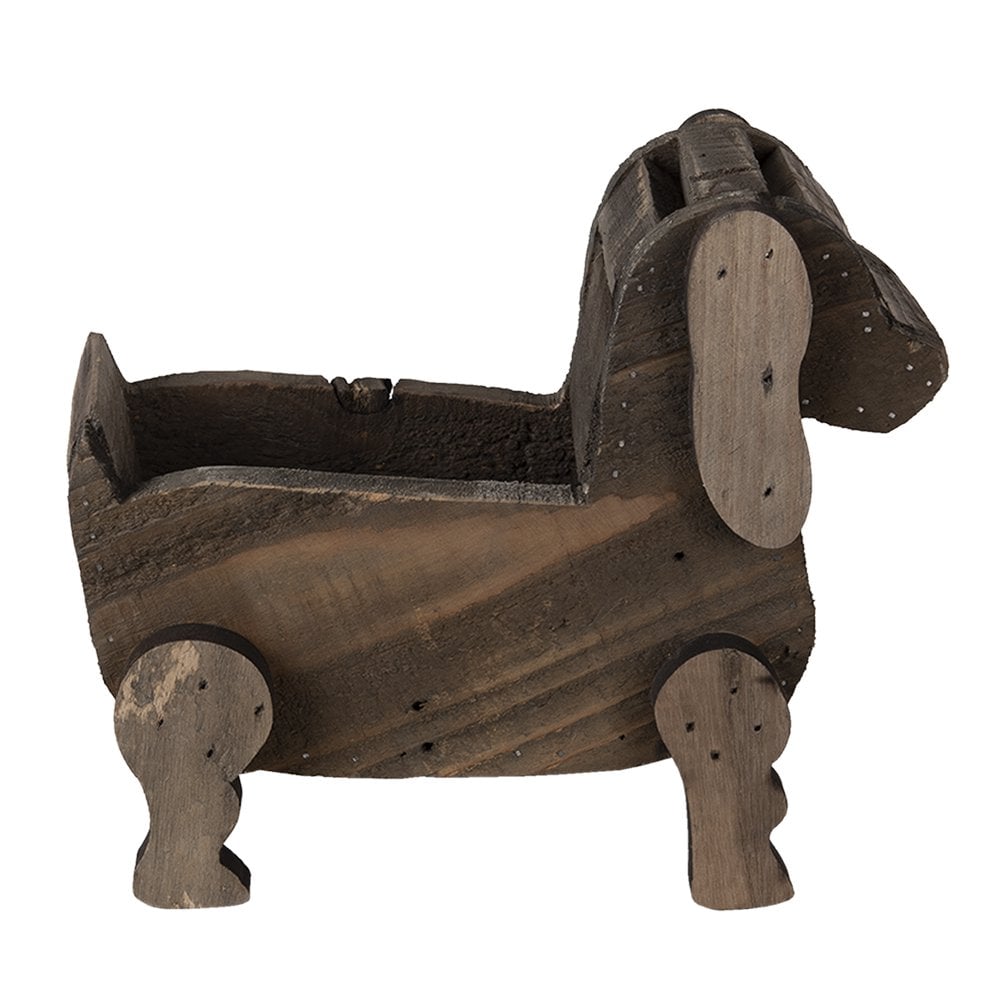 Pflanzenhalter Hund 26x12x11 cm