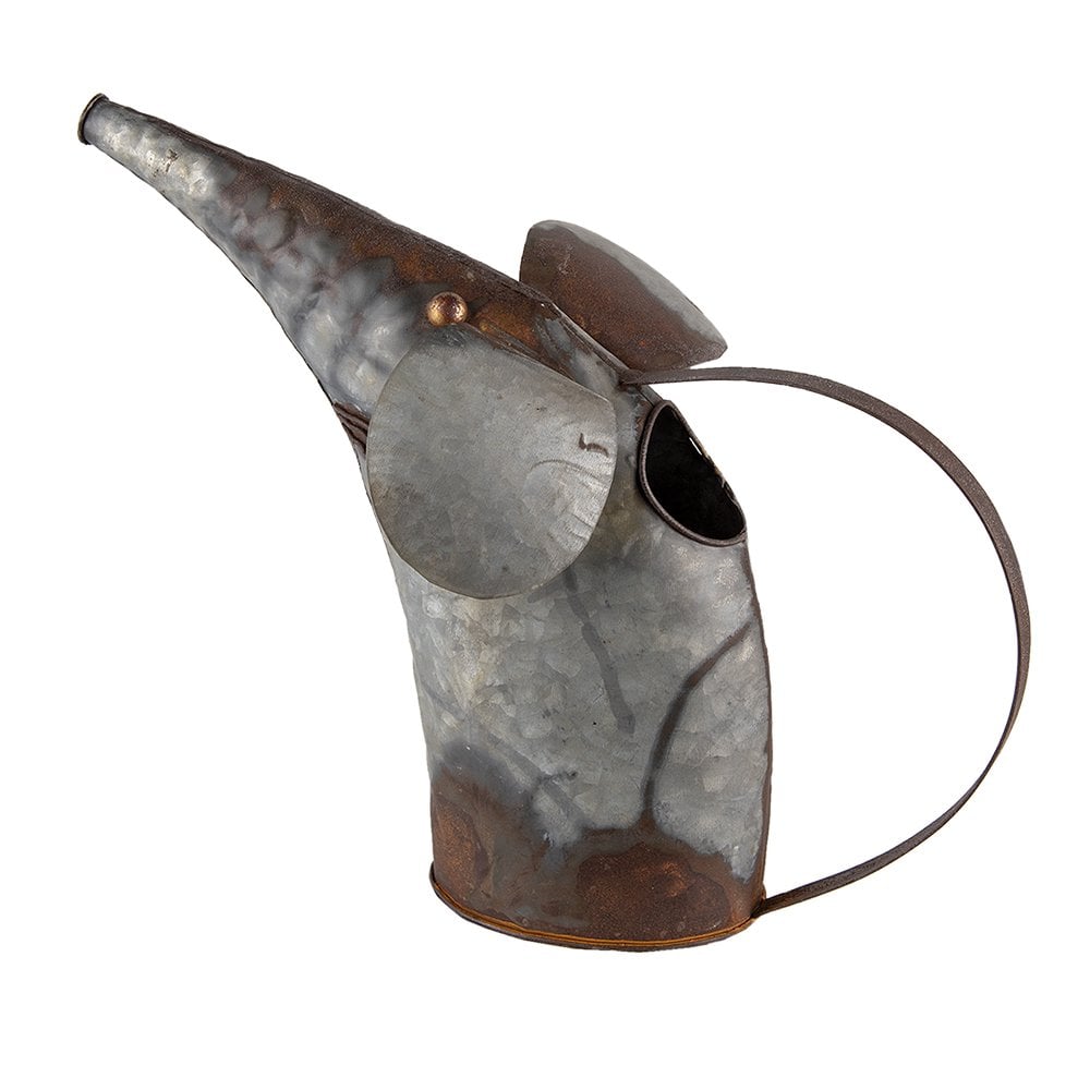 Dekoration Gießkanne Maus 40x15x30 cm