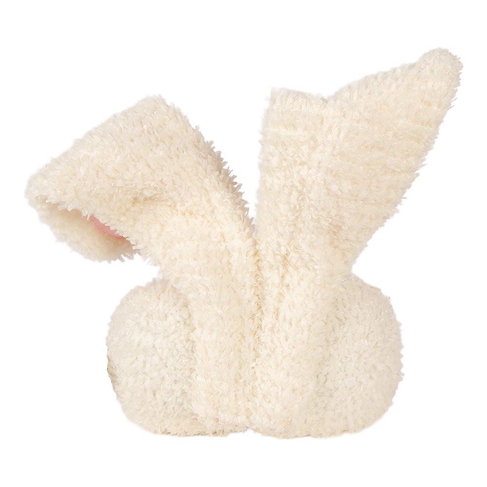 Dekokissen Hase 18x10x35 cm Beige Polyester