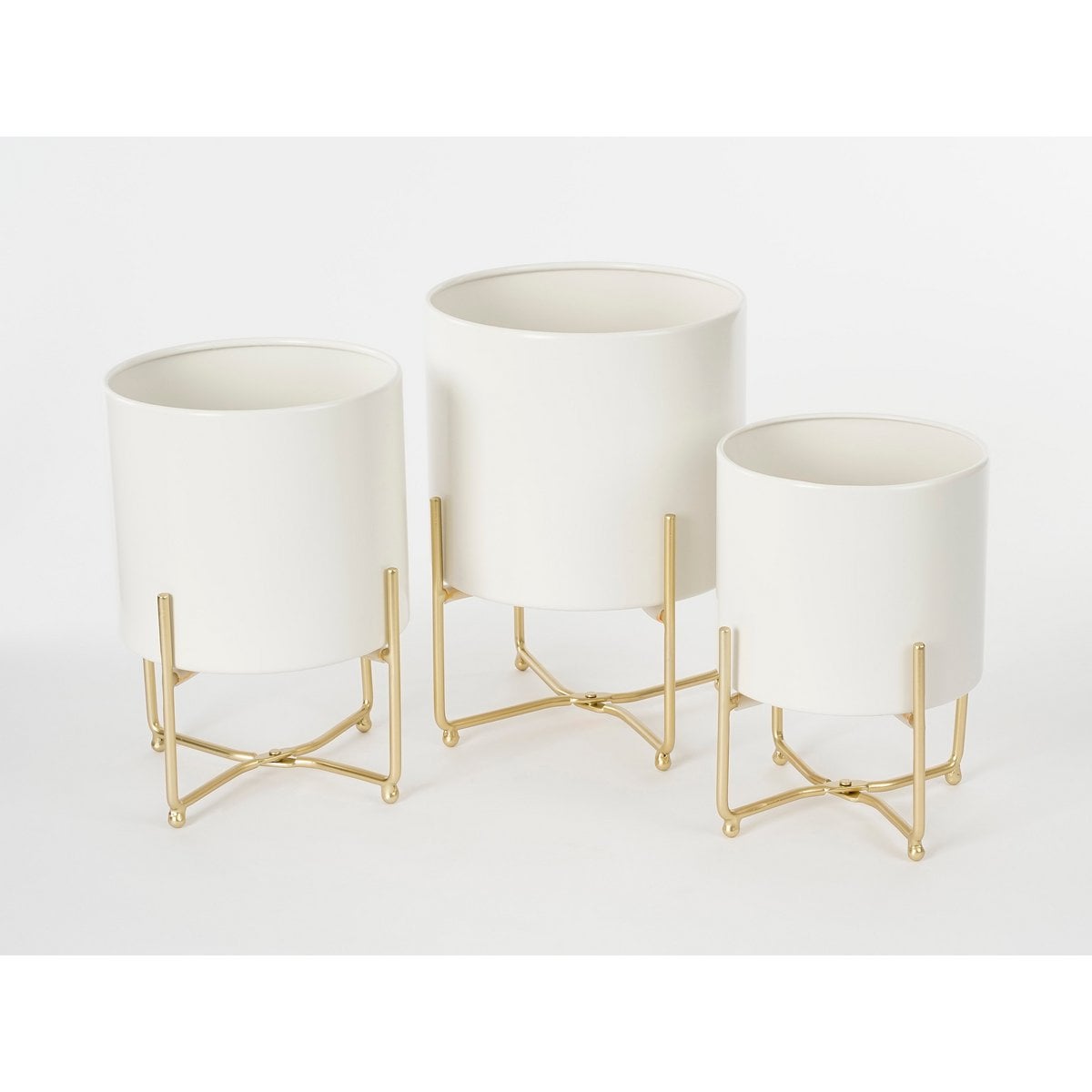 Plantenstandaard-Set Aries Wit