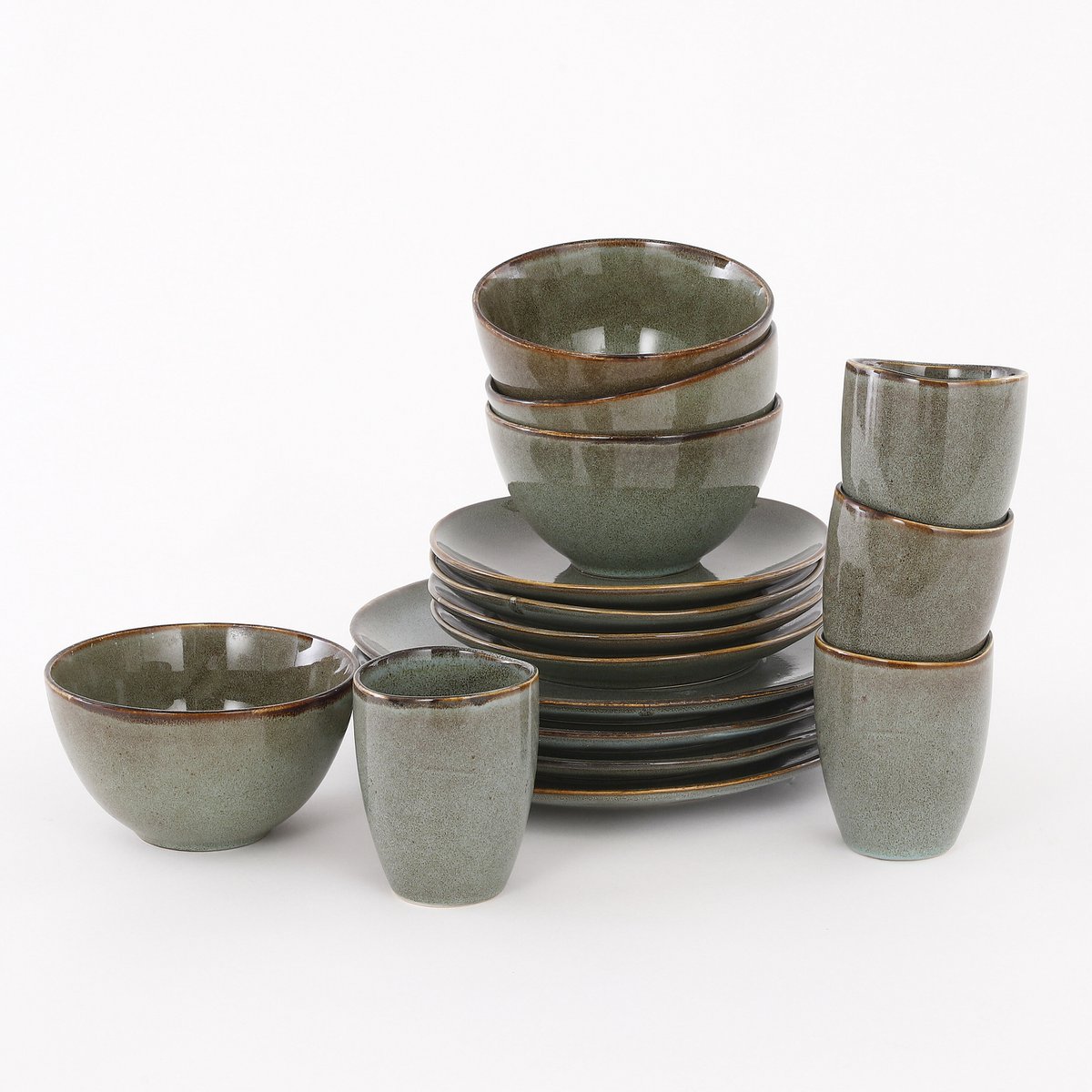 Geschirrset Tabo Green