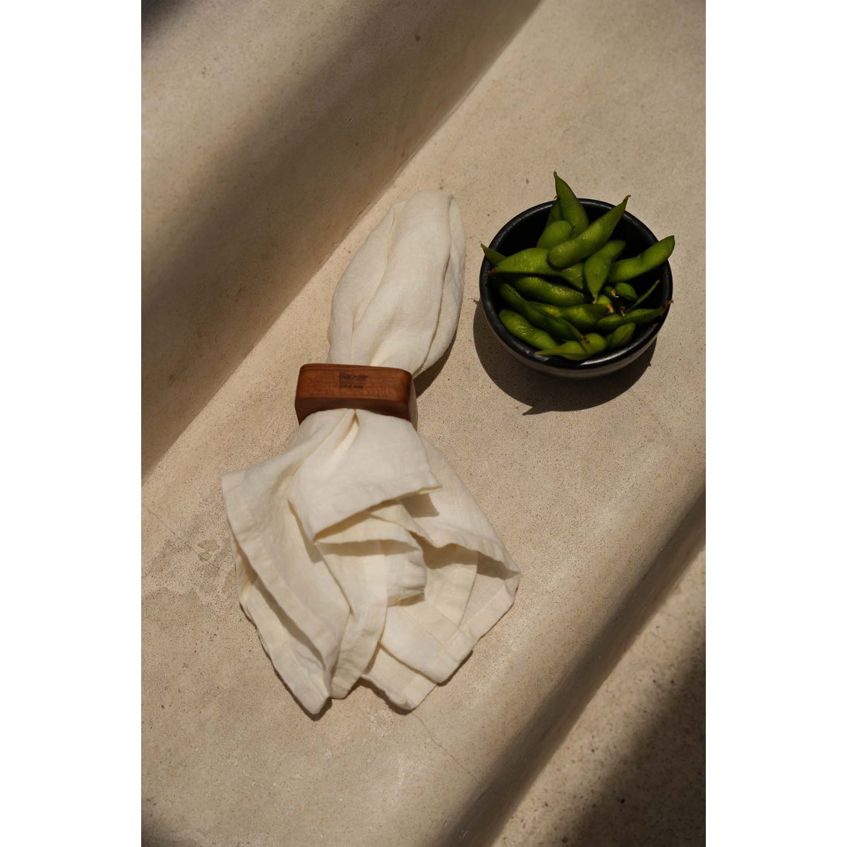 The Linen Napkin - White