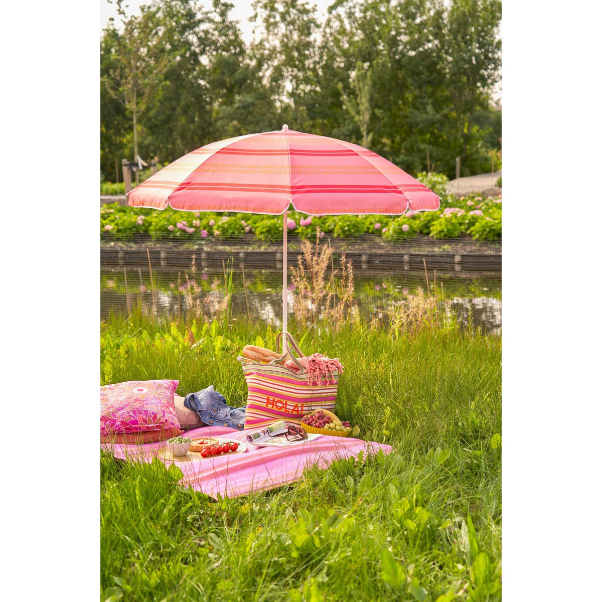 Sonnenschirm Hellrosa