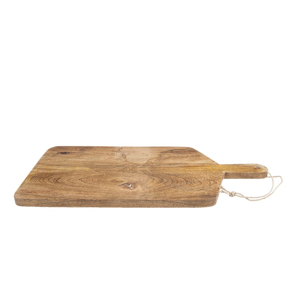 Dekoration Schneidebrett 25x50x2 cm brauner Holz Rentier Cocktailboard