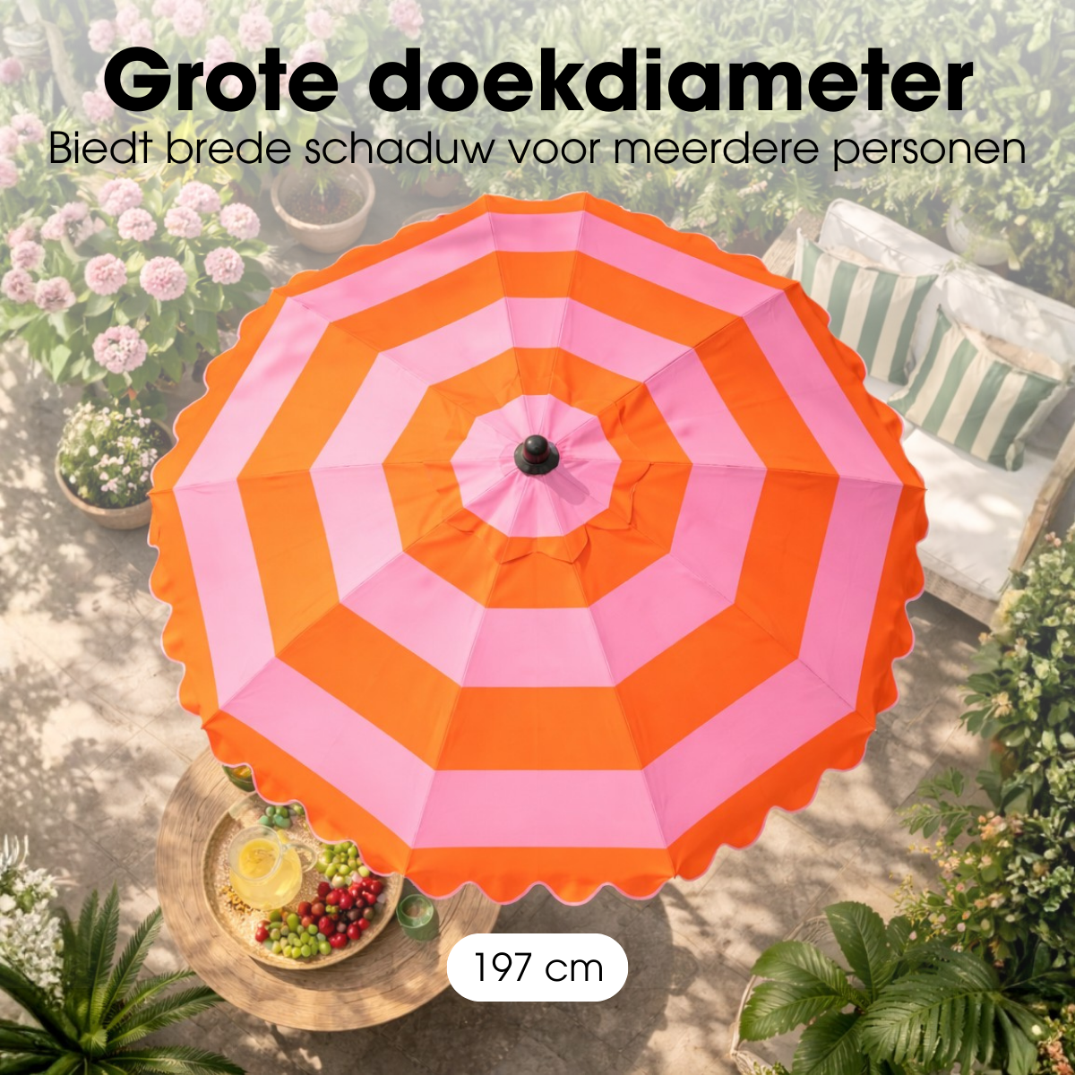 Sonnenschirm Orange