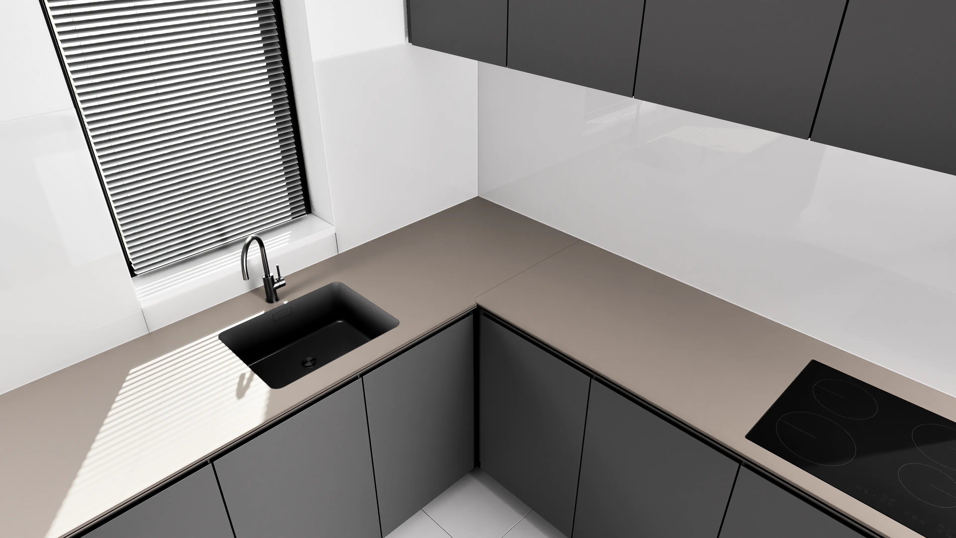 Arbeitsplatte - Brown Elegance