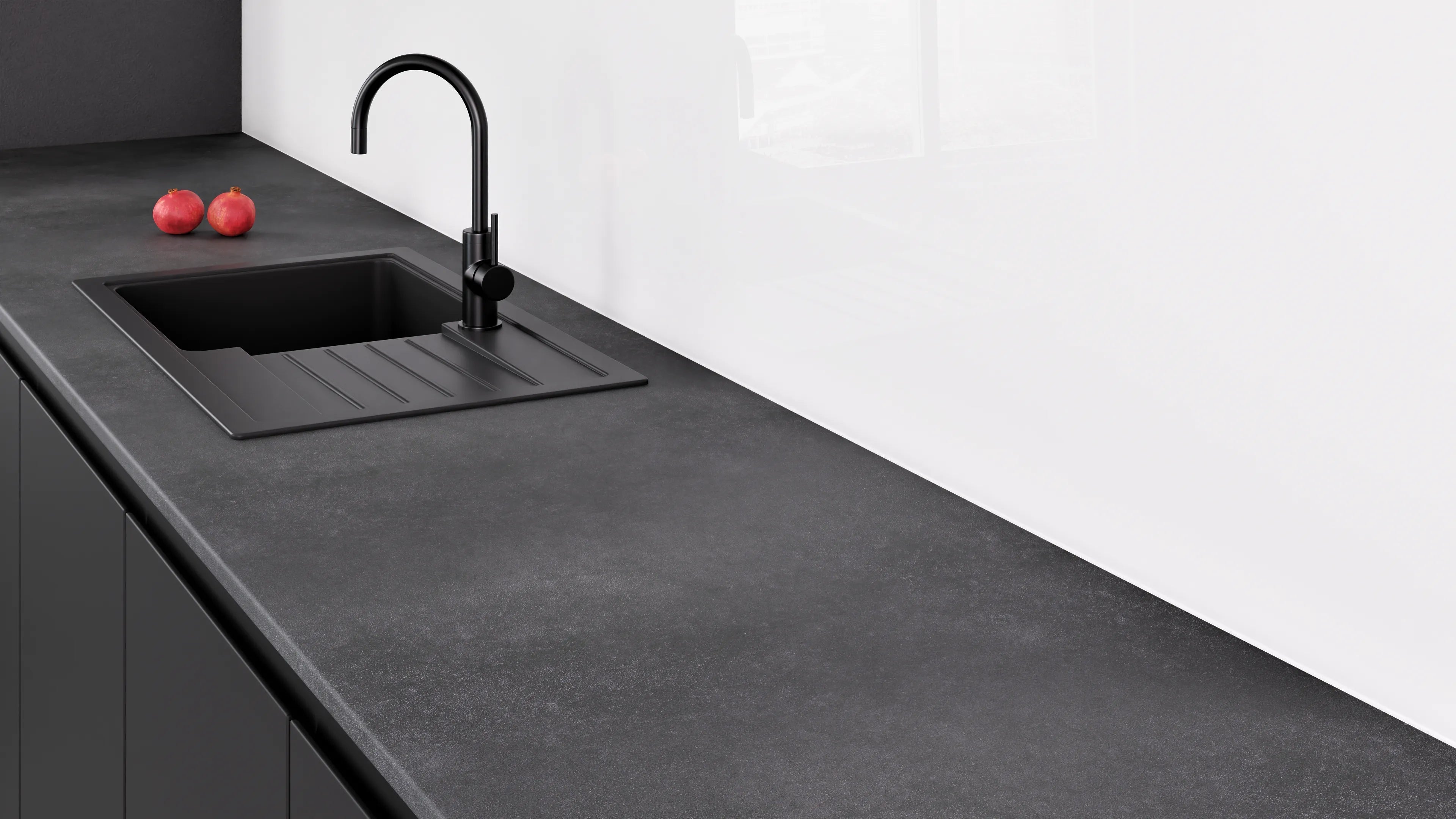 Arbeitsplatte - Cloudy Grey