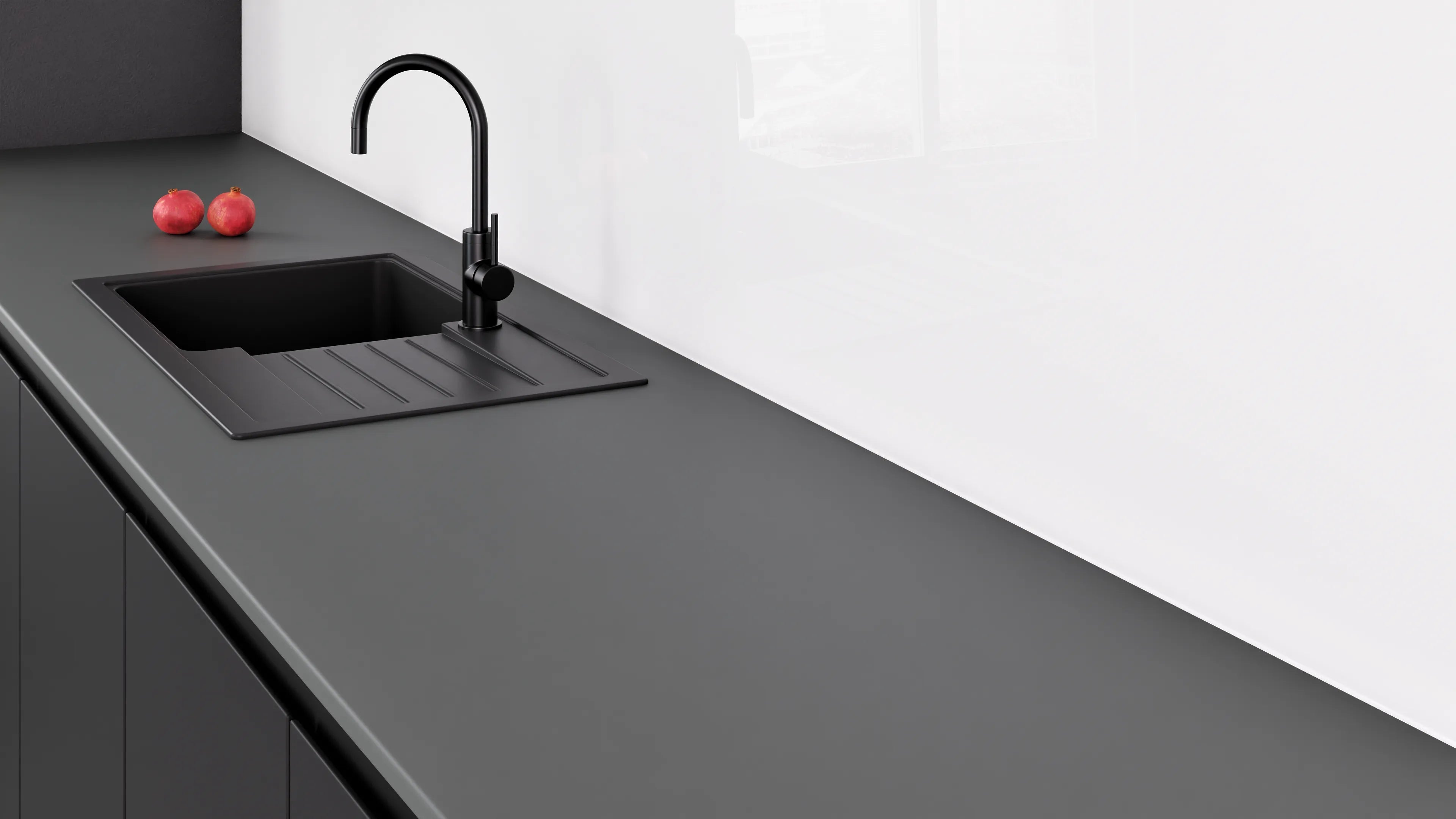 Arbeitsplatte - Grey Luxury