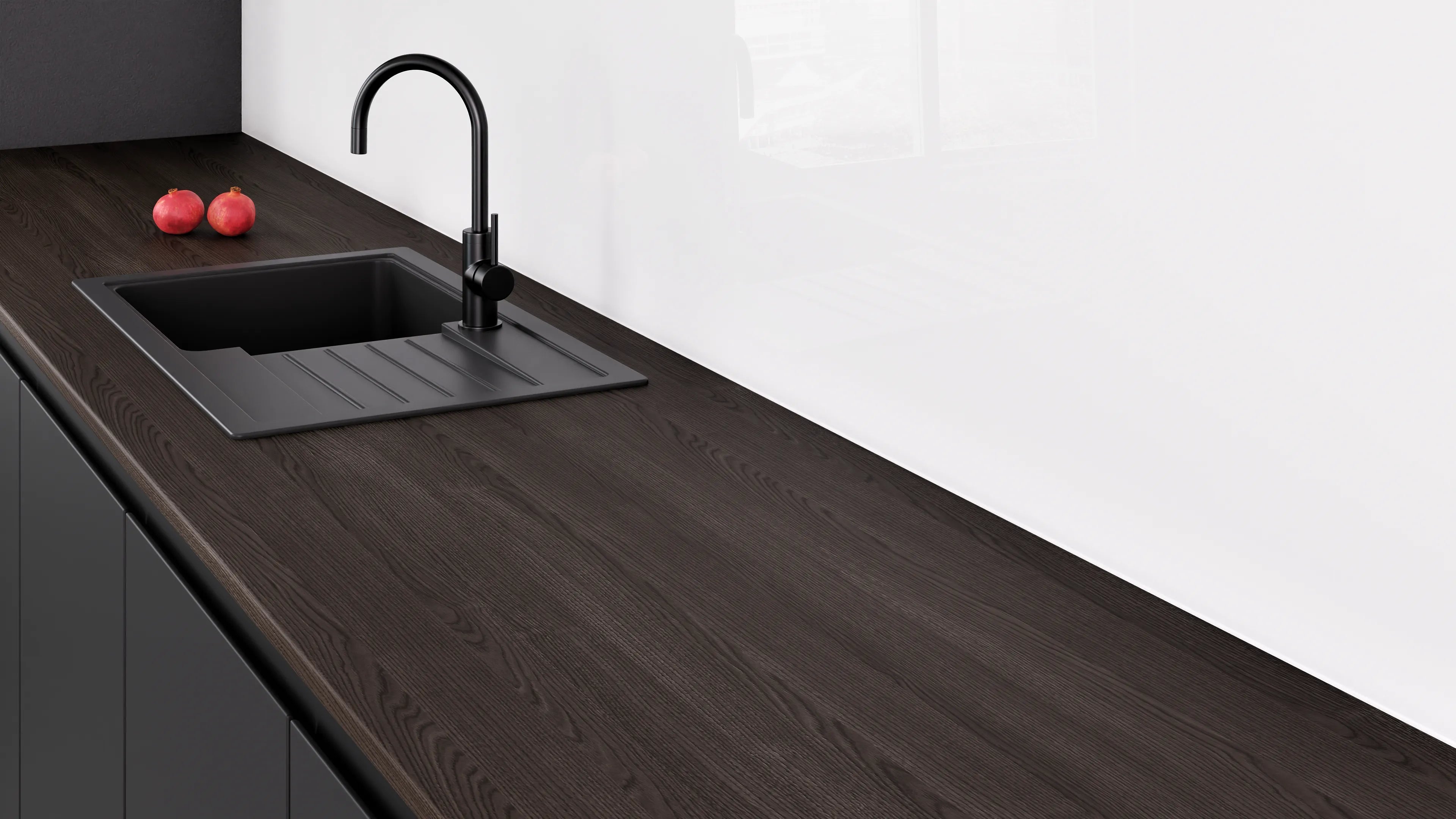 Arbeitsplatte - Mocca Eiche