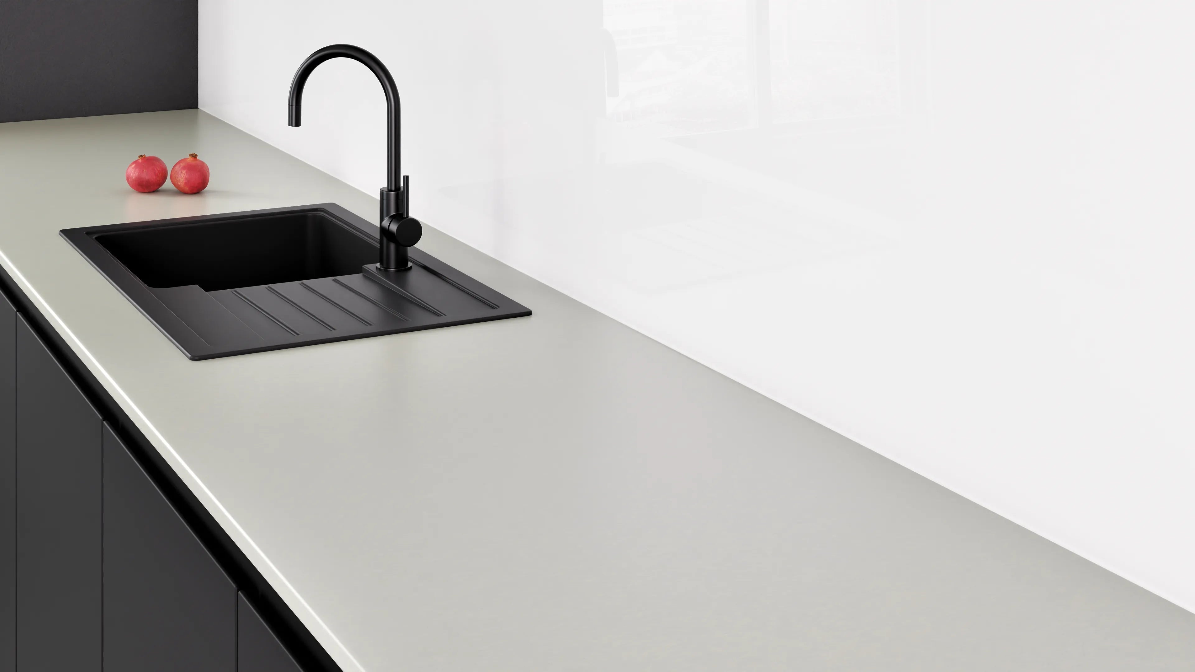 Arbeitsplatte - Pure White Cream