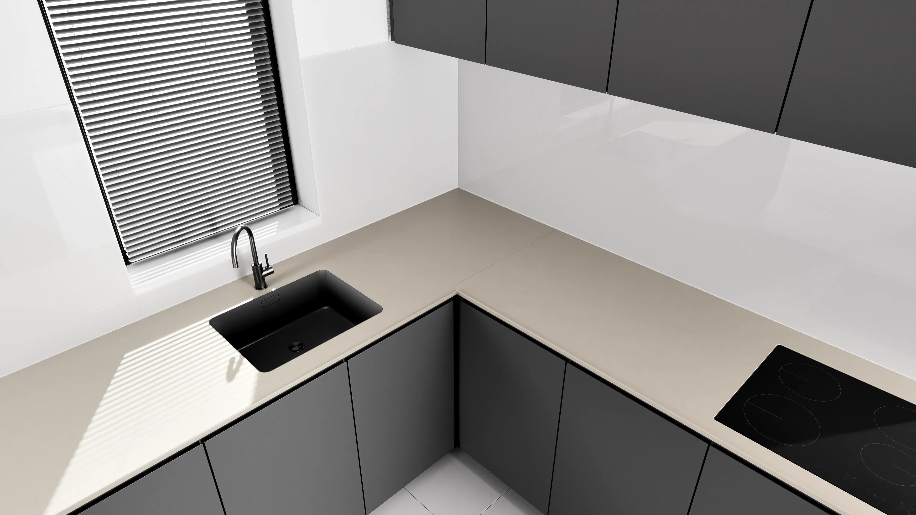 Arbeitsplatte - Sand Beige