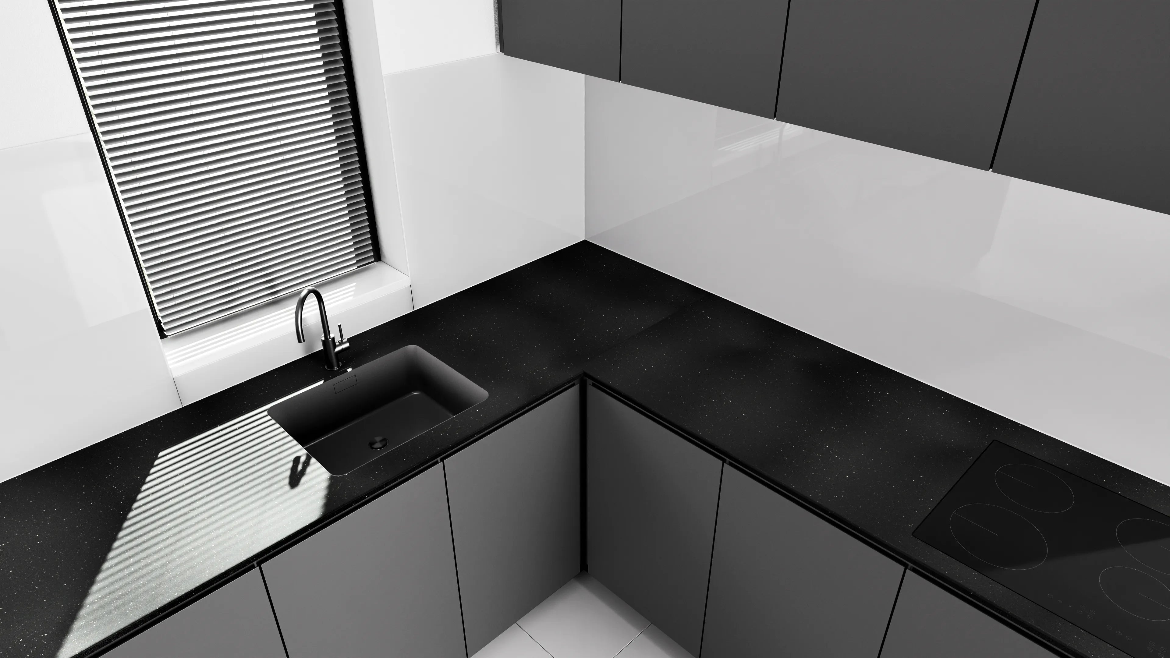 Arbeitsplatte - Sky Black Phantasy