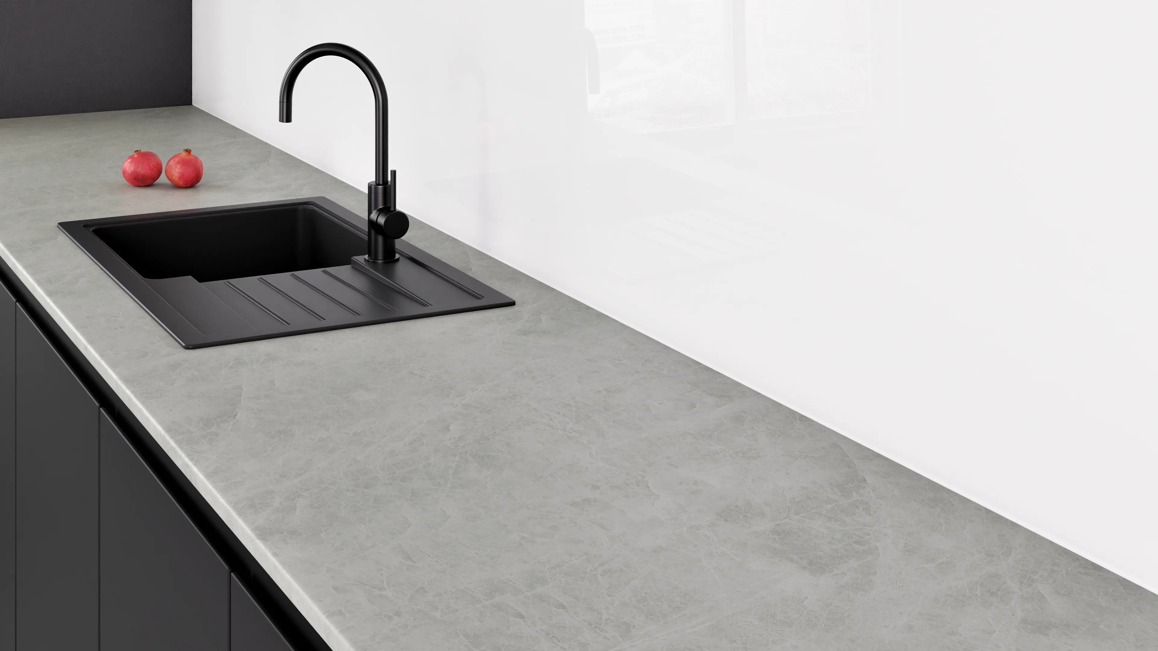 Arbeitsplatte - Stone Marble Ice-Grey