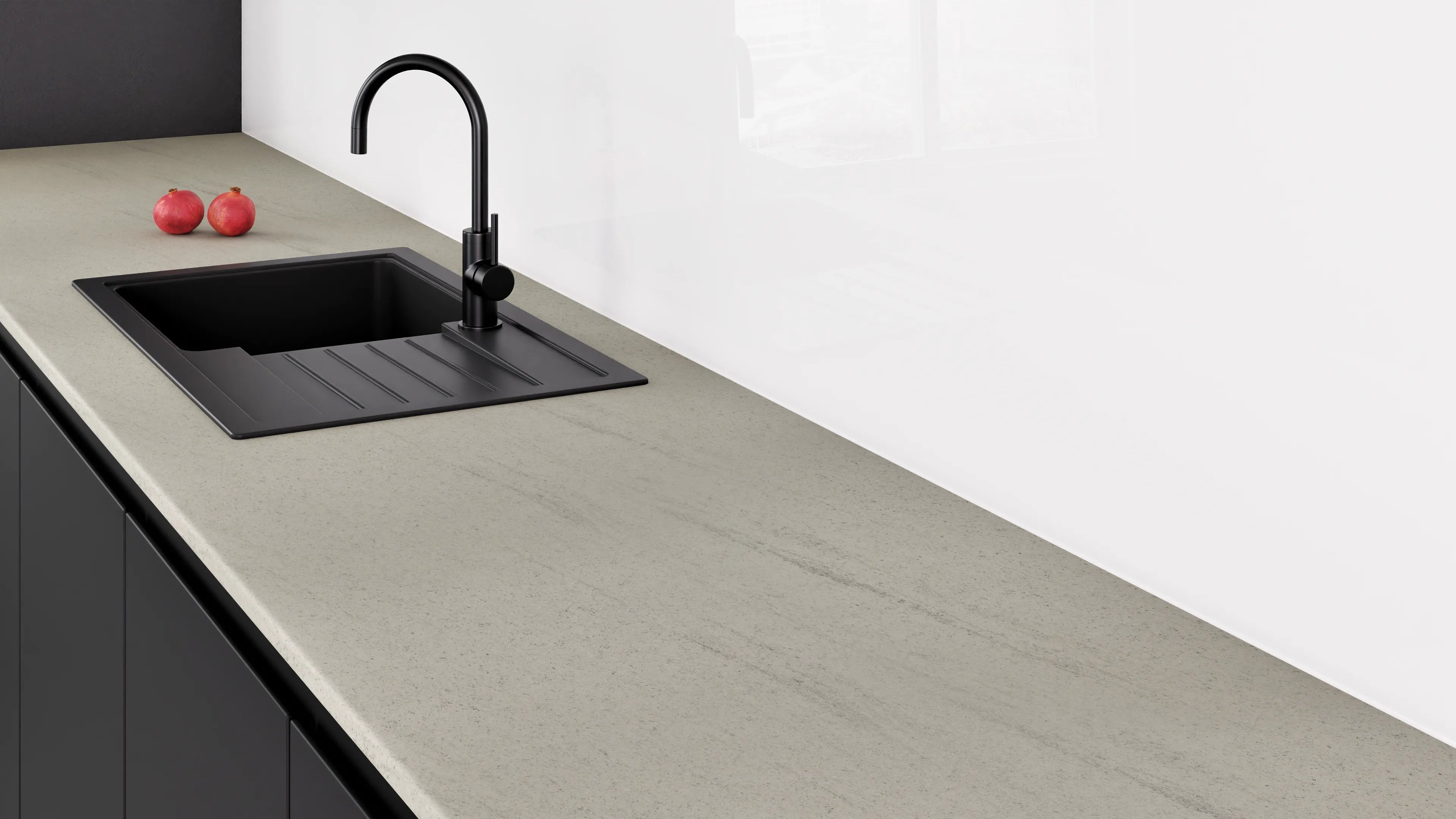 Arbeitsplatte - Stone White Panama