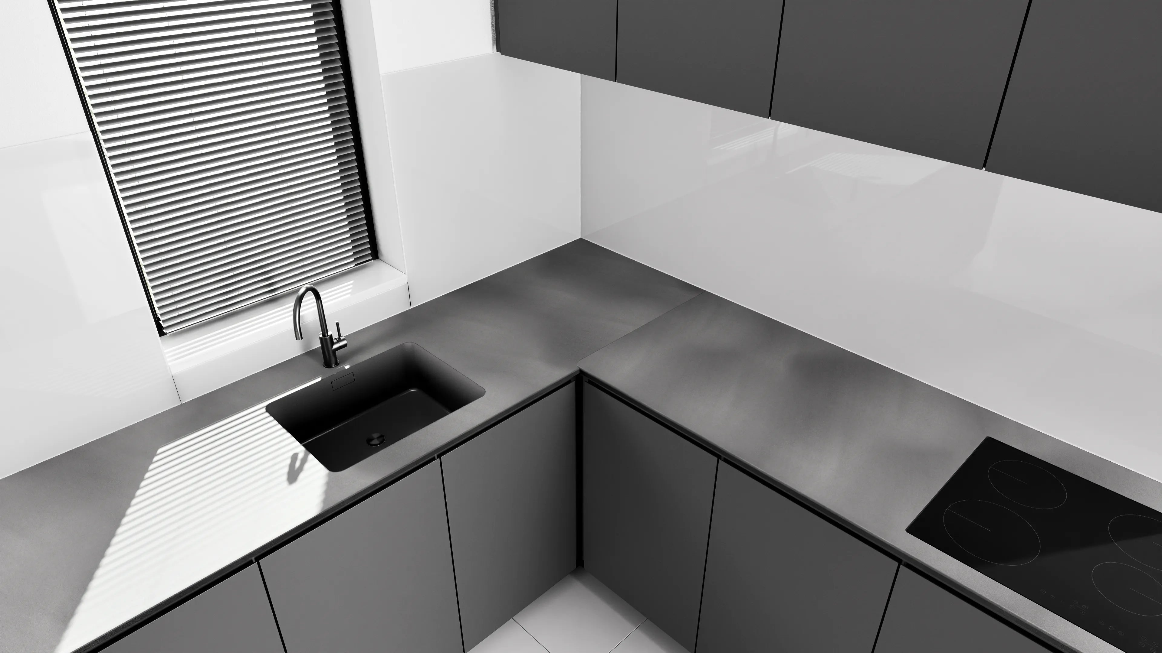 Arbeitsplatte - Street Grey