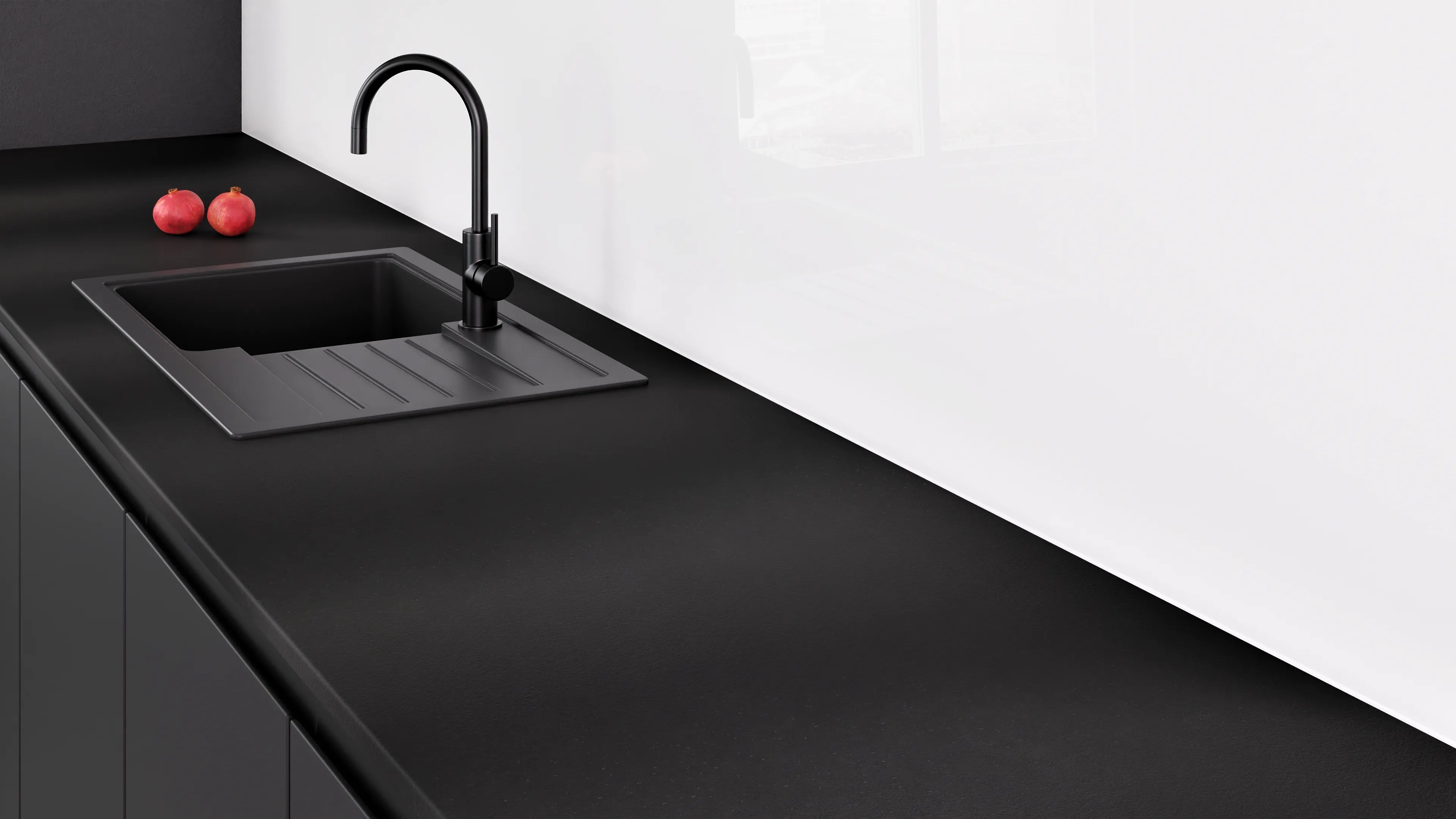 Arbeitsplatte - Volcanic Black