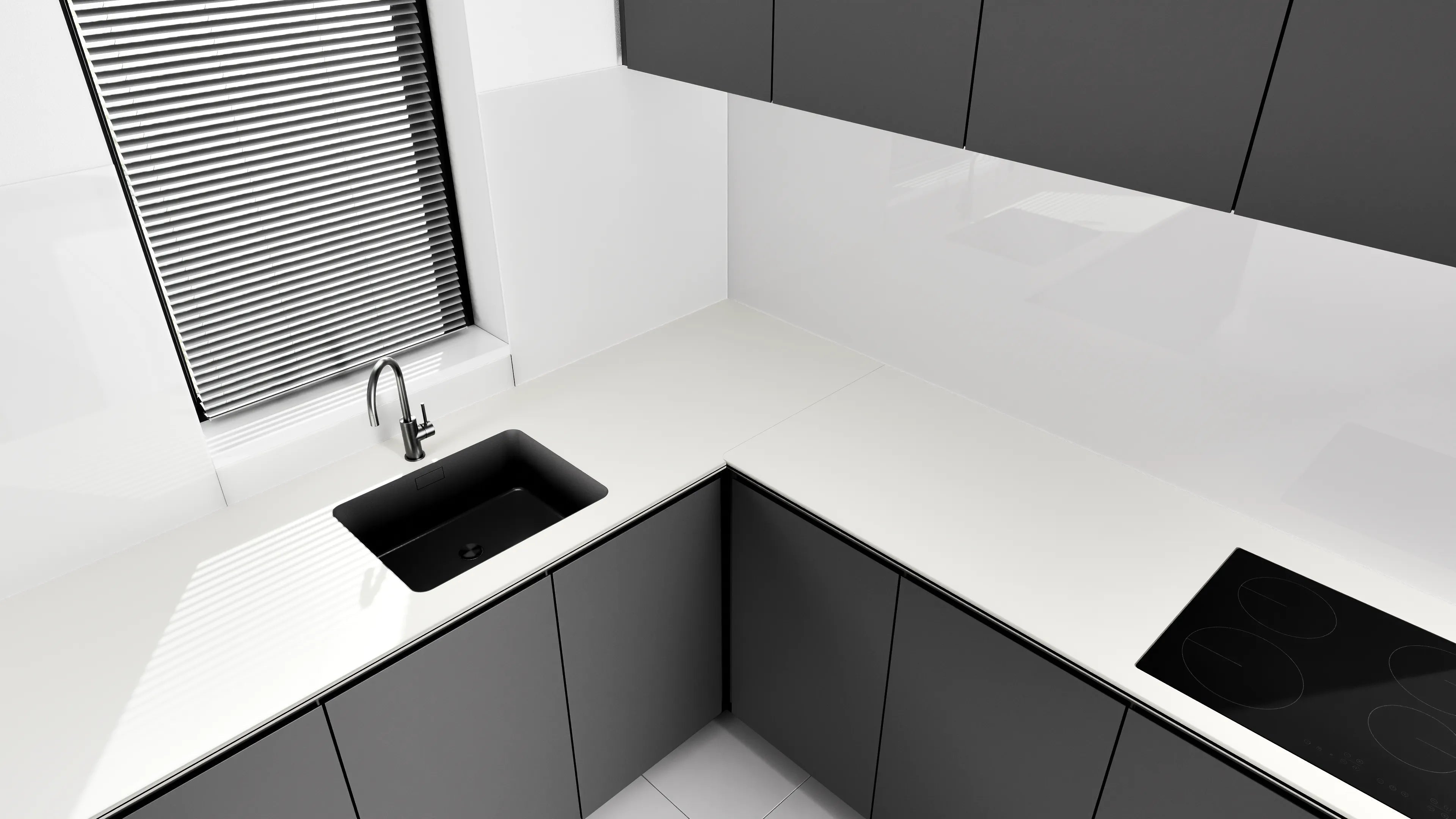 Arbeitsplatte - White Dream