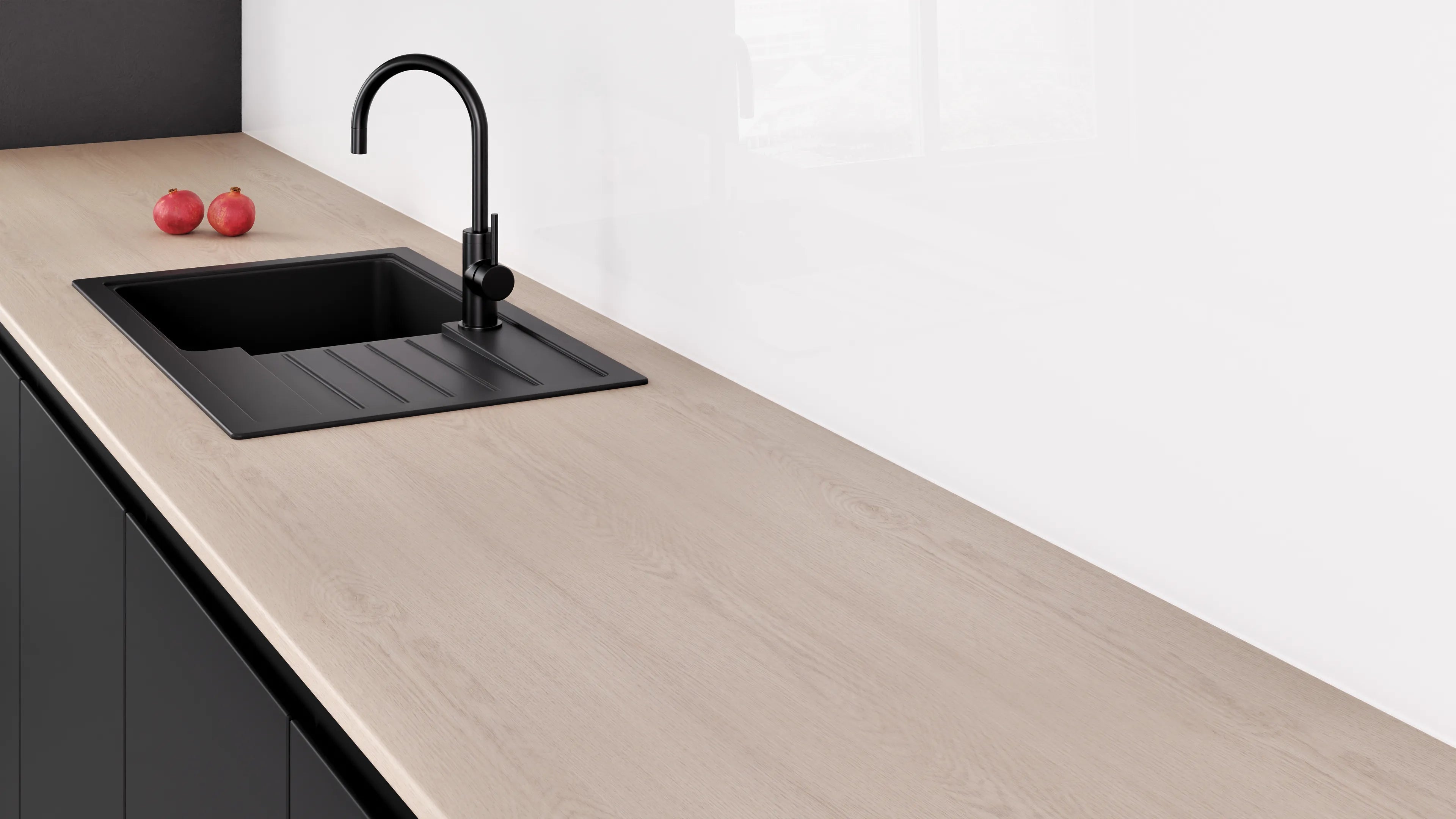 Arbeitsplatte - Wooden Ivory